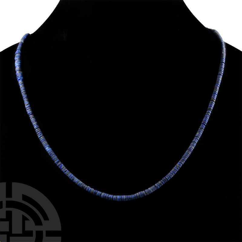 Bactrian Style Lapis Lazuli Bead Necklace String
20th century A.D. A restrung g...