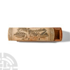 Chinese Carved Bone Snuff Box