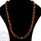 South East Asian Agate and Carnelian Bead Necklace String