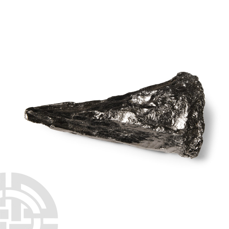 Natural History - Historic Antimony Mineral Specimen
In a horn-like formation i...