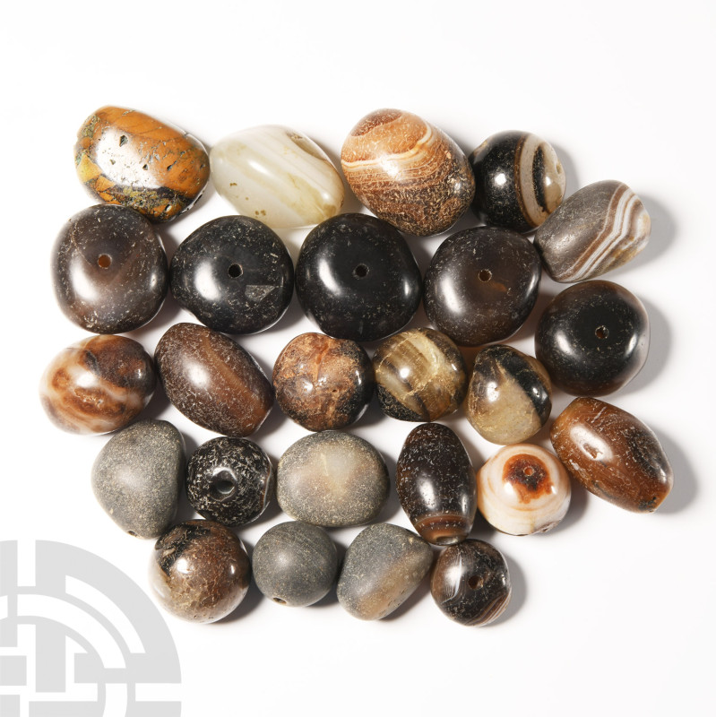 Natural History - Agate Bead Group
20th century A.D. or earlier. Comprising mix...