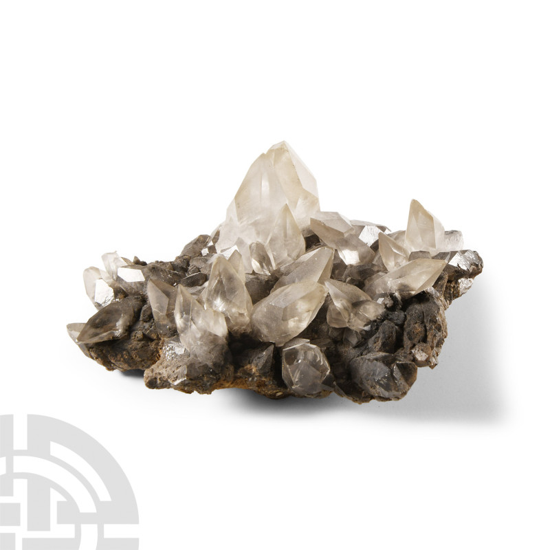 Natural History - Historic Quartz Crystal Specimen
The prismatic crystals on ha...