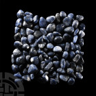 Natural History - Polished Sodalite Mineral Pebble Group [100]