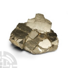 Natural History - Historic Large Pyrite Crystal Formation