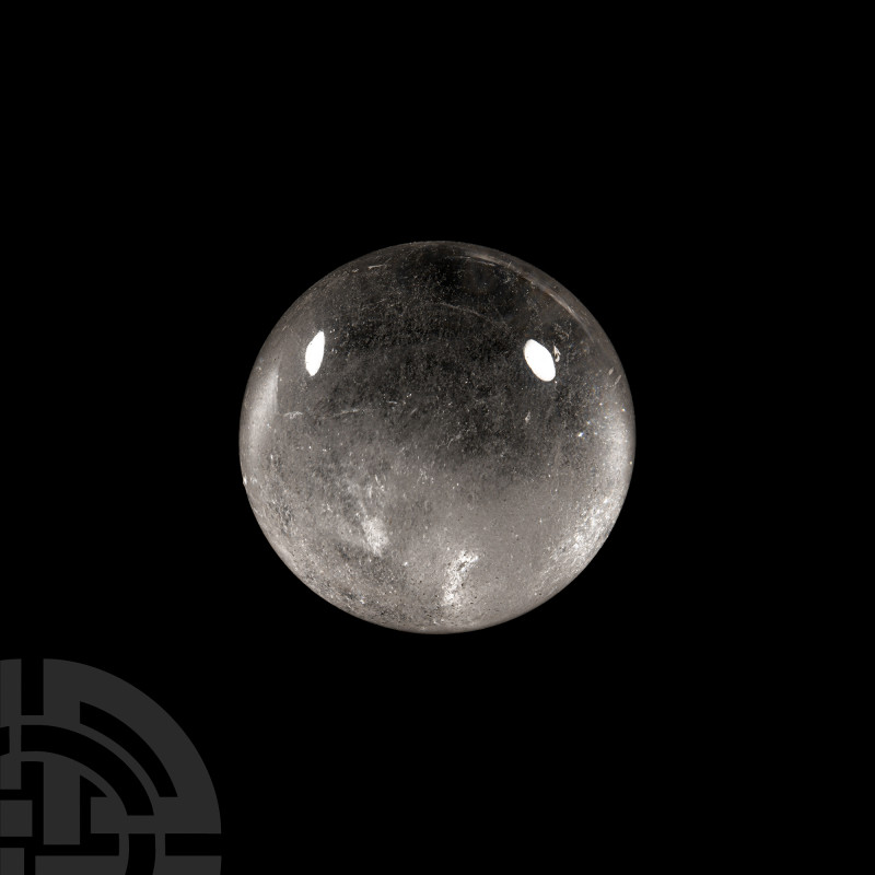 Natural History - Polished Quartz Crystal Ball
Mainly translucent with some sma...