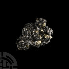Natural History - Boxed Pyrite & Quartz on Sphalerite