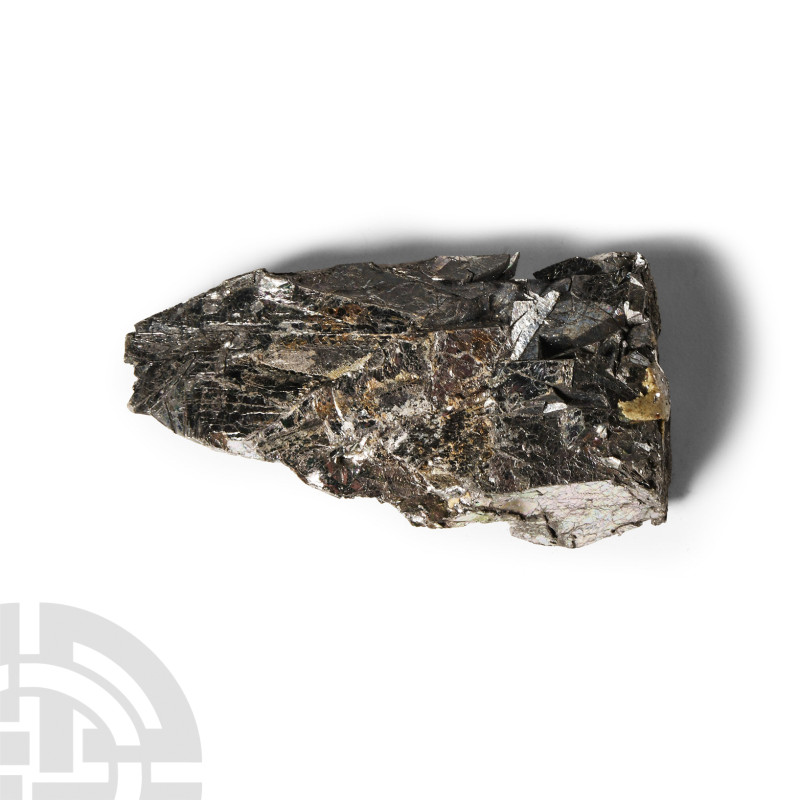 Natural History - Historic Molybdenite Mineral Specimen
Comprising a pyramidal ...