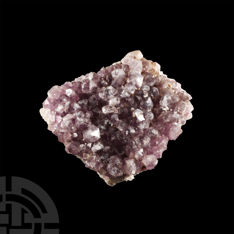Natural History - Amethyst Crystal Geode Section
The matrix encrusted with vari...