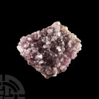 Natural History - Amethyst Crystal Geode Section