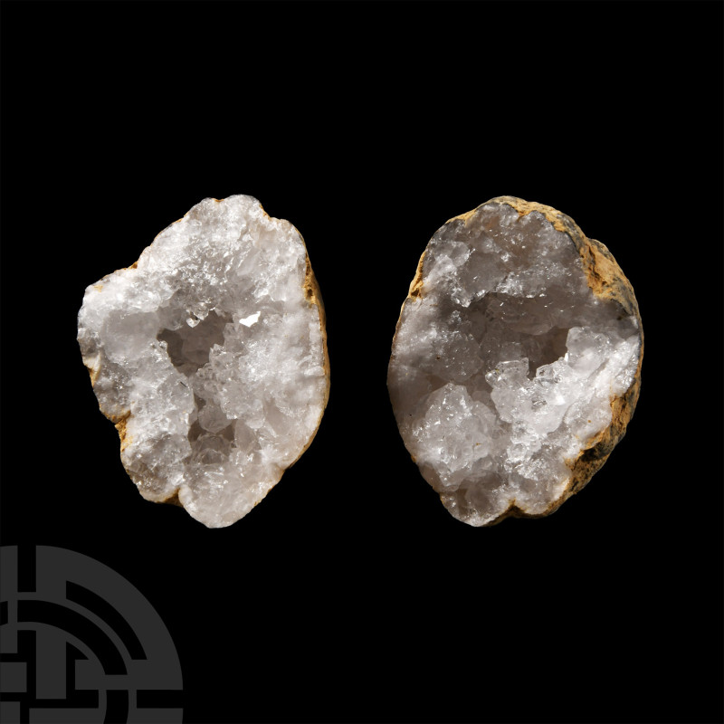Natural History - Quartz Crystal Nodule
The nodule split to reveal the rich qua...