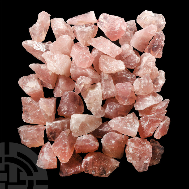 Natural History - Rose Quartz Mineral Specimen Group [50]
Comprising large chun...