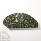 Natural History - Historic Roman 'Spartan Basalt' Cut & Polished Green Porphyry Section