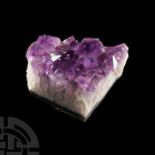 Natural History - Amethyst Crystal Geode Section