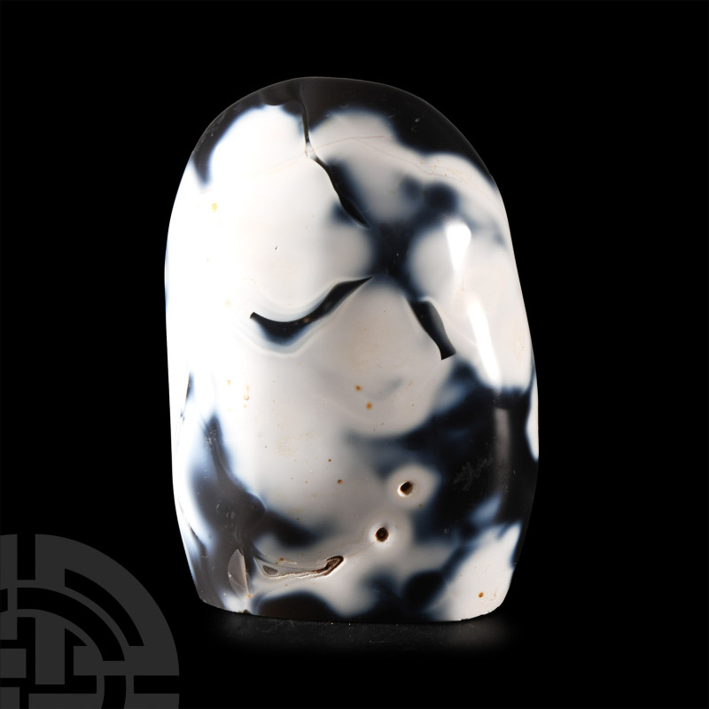 Natural History - Polished 'Orca' Agate Specimen
Freestanding and polished to e...