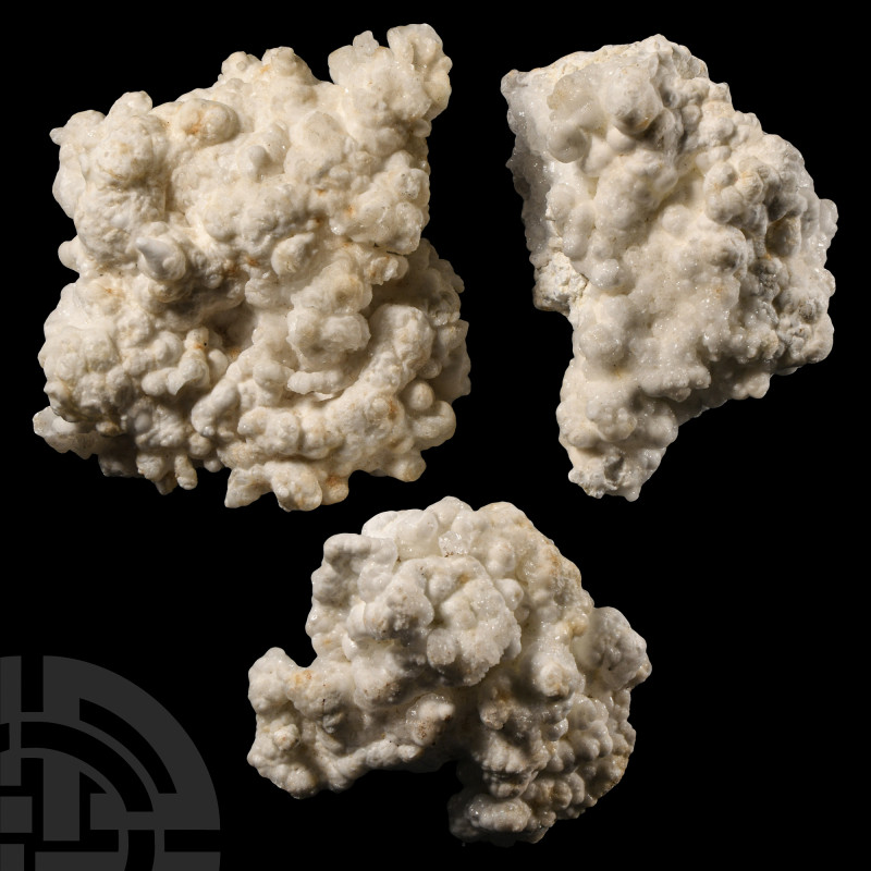 Natural History - Popcorn Quartz Crystal Specimen Group [3]
Comprising three ir...