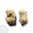 Natural History - Historic Cerussite Crystal Specimen Group