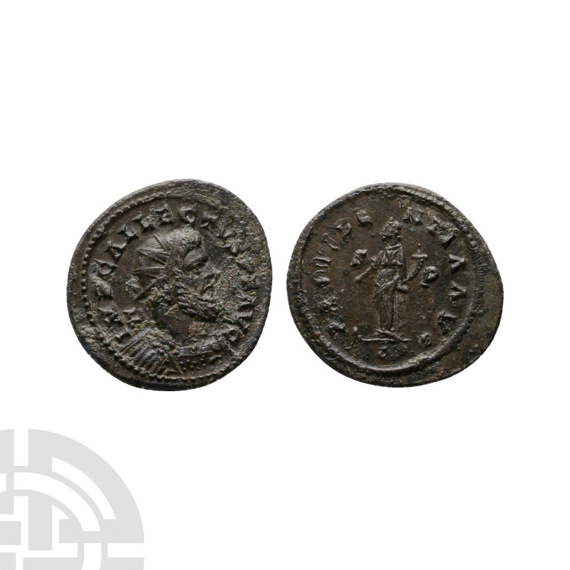 Ancient Roman Imperial Coins - Allectus - Colchester - AE Antoninianus
293-295 ...