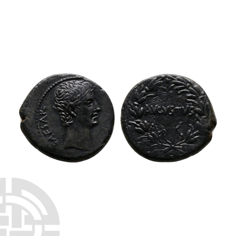 Ancient Roman Imperial Coins - Syria - Antioch - Augustus - AE Assarion
27 B.C....