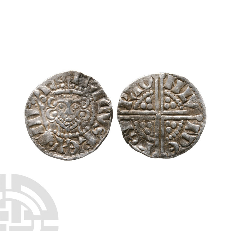 English Medieval Coins - Henry III - London / Henri - AR Long Cross Penny
1251-...