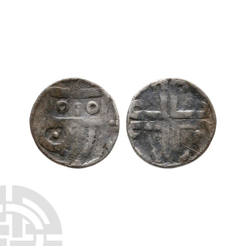 English Medieval Coins - Anglo-Norman (?) - Uncertain - AR Token or Coin Issue
...