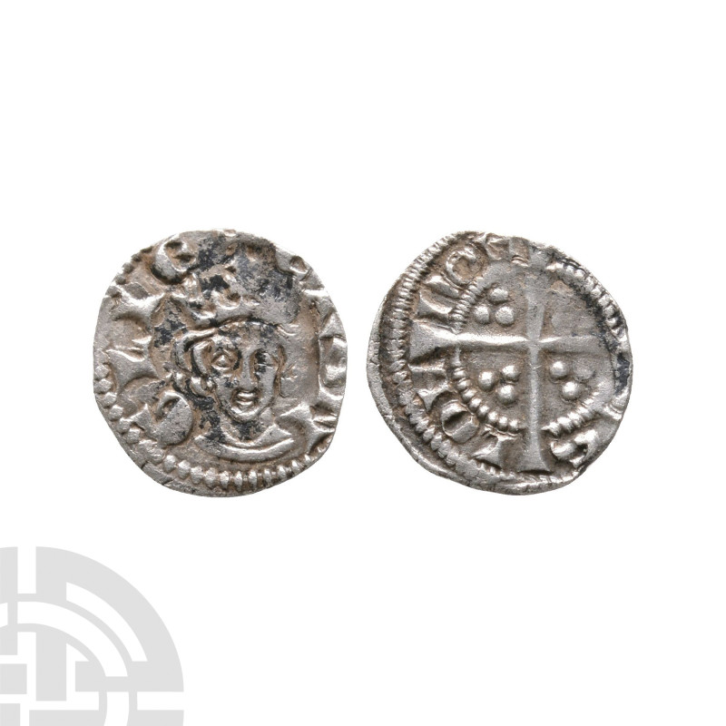 English Medieval Coins - Edward I - London - AR Farthing
1279-1307 A.D. New coi...