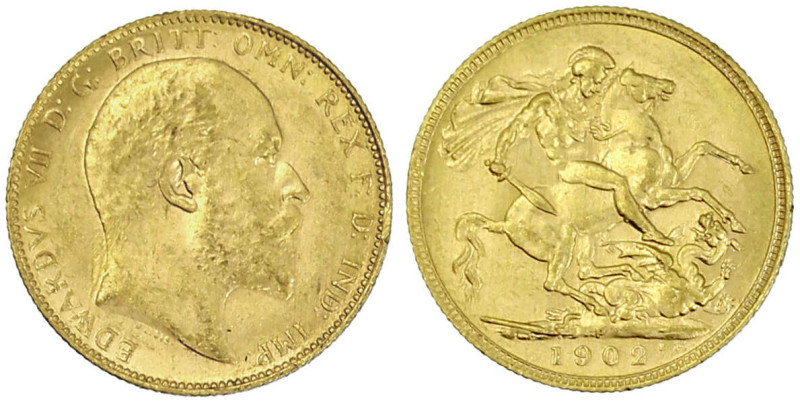 Ausländische Goldmünzen und -medaillen

Australien

Edward VII., 1902-1910
...