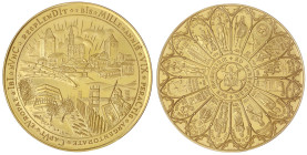 Ausländische Goldmünzen und -medaillen

Frankreich-Straßburg, Stadt

Große Goldmedaille 1988 auf das 2000jährige Bestehen des Stadt. Stadtansicht,...