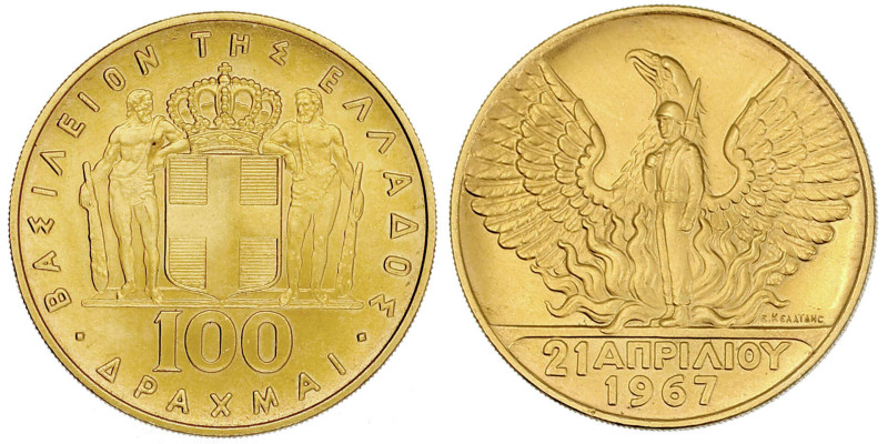 Ausländische Goldmünzen und -medaillen

Griechenland

Konstantin II. 1964-19...