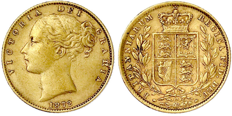 Ausländische Goldmünzen und -medaillen

Grossbritannien

Victoria, 1837-1901...