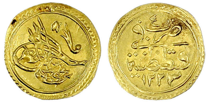 Ausländische Goldmünzen und -medaillen

Türkei/Osmanisches Reich

Mahmud II....