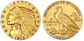 Ausländische Goldmünzen und -medaillen

Vereinigte Staaten von Amerika

Unabhängigkeit, seit 1776

5 Dollars 1913, Philadelphia. Indianer. 8,36 ...