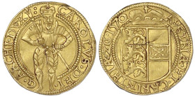 Gold der Habsburger Erblande und Österreichs

Haus Habsburg

Maximilian II., 1564-1576

Dukat 1570, Klagenfurt. Stehender Erzherzog mit geschult...