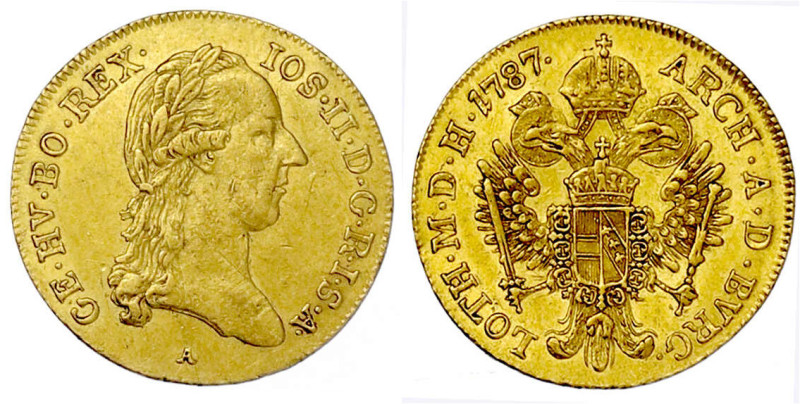 Gold der Habsburger Erblande und Österreichs

Haus Habsburg

Josef II., 1780...