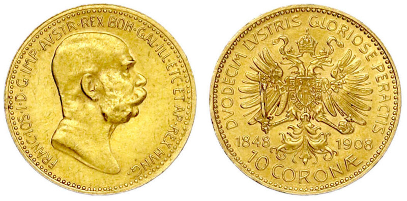 Gold der Habsburger Erblande und Österreichs

Haus Habsburg

Franz Joseph I....