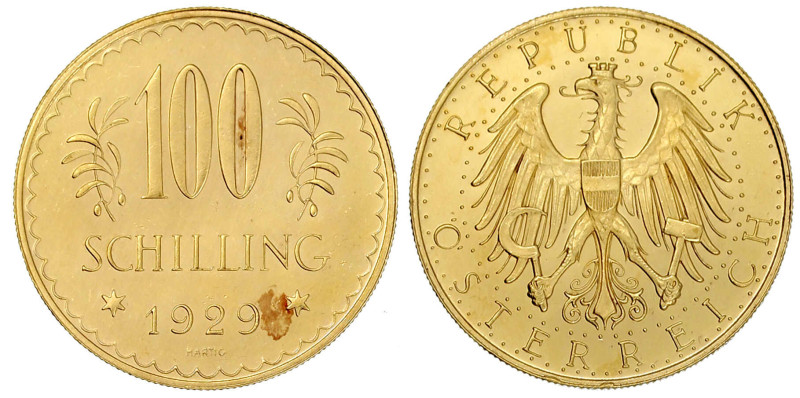 Gold der Habsburger Erblande und Österreichs

Republik Österreich

1. Republ...