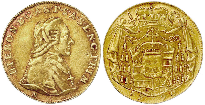 Gold der Habsburger Erblande und Österreichs

Salzburg

Hieronymus Graf von ...