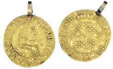 Altdeutsche Goldmünzen und -medaillen

Brandenburg-Preußen

Friedrich Wilhelm der große Kurfürst, 1640-1688

Dukat 1659, ohne Mzz., Lünen, Mzm. ...