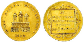 Altdeutsche Goldmünzen und -medaillen

Hamburg-Stadt

Dukat 1809. 3,50 g. sehr schön/vorzüglich. AKS 6. Friedberg 1140.