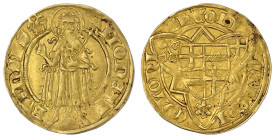 Altdeutsche Goldmünzen und -medaillen

Köln-Erzbistum

Dietrich II. von Moers, 1414-1463

Goldgulden o.J. (um 1415), Bonn. 3,40 g. sehr schön, t...