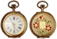 Uhren aus Gold

Taschenuhren

Damentaschenuhr, Gelbgold 585/1000, um 1897/1934, Herstellermarke Zylinder (Otto Graef, La Chaux-de-Fonds, Schweiz, ...