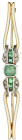 Schmuck und Accessoires aus Gold

Broschen

Stabbrosche, Gelbgold 585/1000 mit 7 Smaragden und 8 Altschliff-Diamanten. Länge 57 mm; 5,02 g