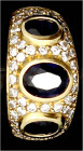 Schmuck und Accessoires aus Gold

Fingerringe

Damenring Gelbgold 750/1000 mit 3 großen Saphiren im Ovalschliff und 50 kl. Brillanten. Ringgröße 1...
