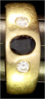 Schmuck und Accessoires aus Gold

Fingerringe

Damenring Gelbgold 585/1000 mit Saphir im Ovalschliff und 2 Brillanten zu je ca. 0,1 ct. Ringgröße ...