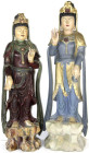 CHINA und Südostasien

China

Varia

2 große Holzfiguren der Guanyin. Höhe ca. 74 und 80 cm