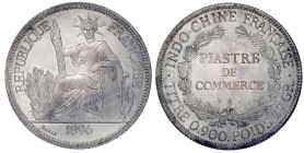 CHINA und Südostasien

Französisch Indochina

Piaster 1896 A. vorzüglich. Krause/Mishler 5a.1.