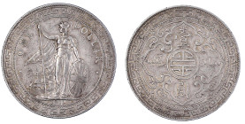 CHINA und Südostasien

Grossbritannien

Tradedollars

Tradedollar 1911 B. sehr schön, kl. Kratzer. Krause/Mishler T5.