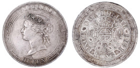 CHINA und Südostasien

Hongkong

Victoria, 1860-1901

Dollar 1866. sehr schön/vorzüglich, Randfehler. Krause/Mishler 10.
