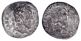 Römische Münzen

Kaiserzeit

Pertinax 193

Denar 193. Belorb. Kopf r./OPIDIVIN TRP COS II. Ops thront l. 3,01 g. sehr schön/vorzüglich, selten. ...