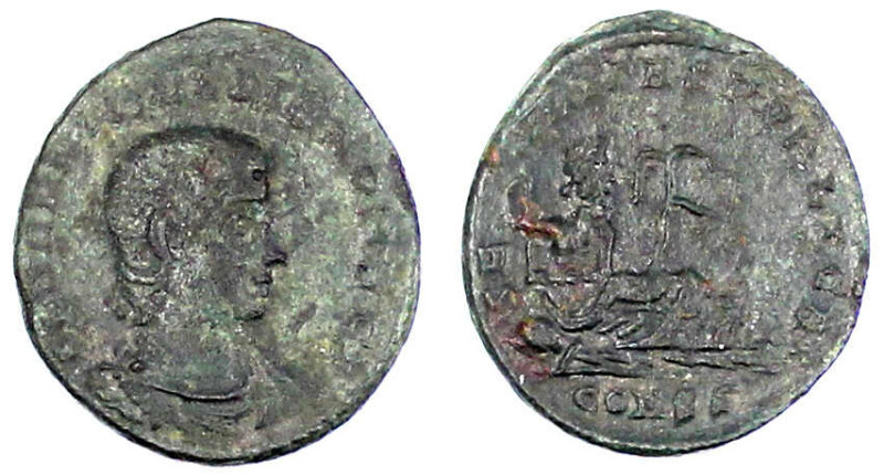 Römische Münzen

Kaiserzeit

Hannibalianus 335-337

Follis 335/337 Constan...