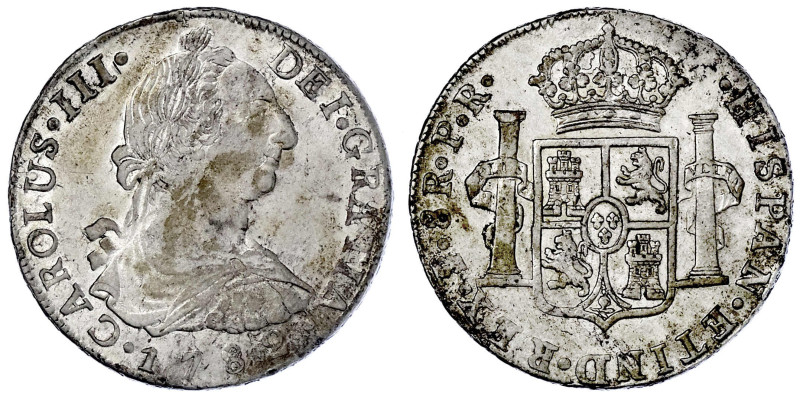 Ausländische Münzen und Medaillen

Bolivien

Carlos III., 1759-1788

8 Rea...